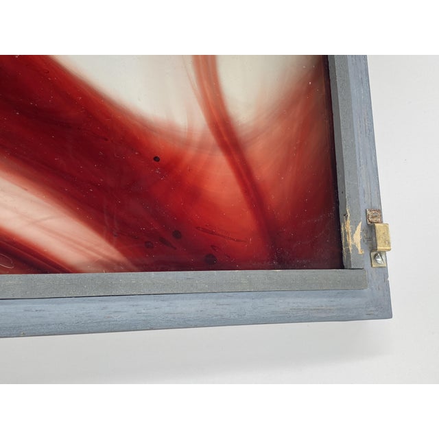 Renate Groß, Vogel Rock, 1985, Painting on Glass For Sale - Image 13 of 15