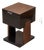 Black Atomic Filing Cabinet 1970s For Sale