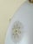 Swedish Milk Glass Pendant with Floral Motif and Brass in the style of Harald Notini, 1960s For Sale - Image 12 of 18