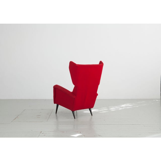 Gio ponti designed this armchair specifically for the hotel royal in naples. The "model 820" was manufactured by cassina...