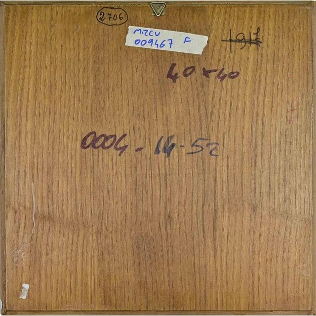 Contemporary Sebastiano Sanguigni, Reclined Figure, Oil Painting, 1980s For Sale - Image 3 of 4