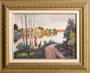 Erik Freyman, Lakeside, Acrylic