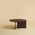Round Coffee Table in Smoked Oak by Lebanto For Sale - Image 4 of 4