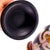 Enamelled Black Basalt Baluster Vases in the style of Christopher Dresser, Set of 2 For Sale - Image 12 of 17