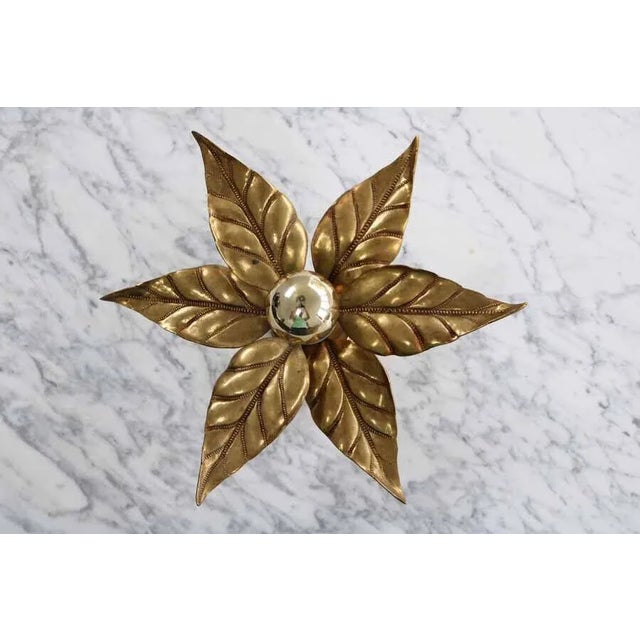 Willy Daro Wall Lamp Hollywood Regency Brass Up to 250V (Europe/UK Standard).The wiring of this item may be original and...