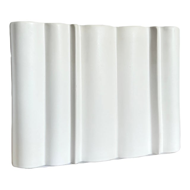 Contemporary Large Columnar Rectangular Vase For Sale