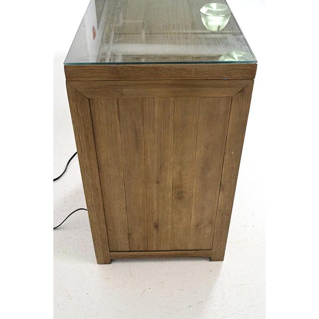 2010s Restoration Hardware "Printmaker" Desk For Sale - Image 5 of 12