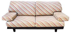 Italian Sofa in Missoni Fabric by Giovanni Offredi for Saporiti, 1970s