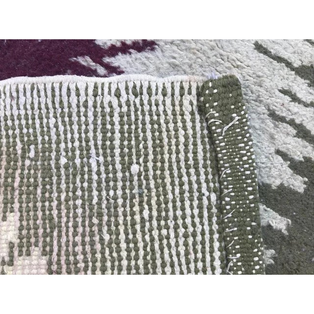 French Art Deco Rug, 1940s For Sale - Image 13 of 14