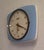 Mid-Century Modern Mid-Century German Wall Clock with Ceramic Case from Hettich, 1950s For Sale - Image 3 of 6