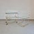 Hollywood Regency French Side Table in Acrylic, Brass and Glass, 1970s For Sale - Image 9 of 10