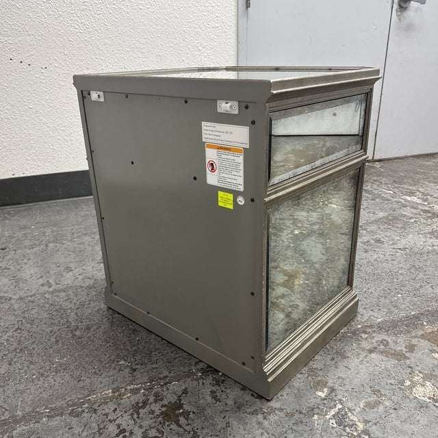 Restoration Hardware 1930's French Mirrored Open Nightstand For Sale - Image 9 of 12