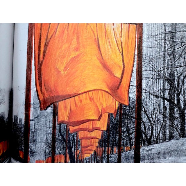 Textile 2005 Art Installation Book, "The Gates: Central Park, New York City, 1979-2005", Christo and Jeanne-Claude For Sale - Image 7 of 13