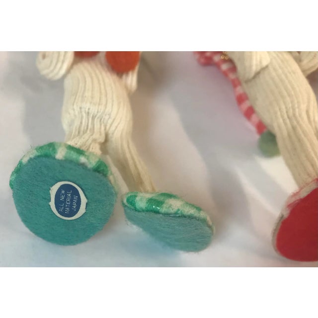 Textile Vintage Mid Century Pixie Figurines - Set of 3- Made in Japan For Sale - Image 7 of 8