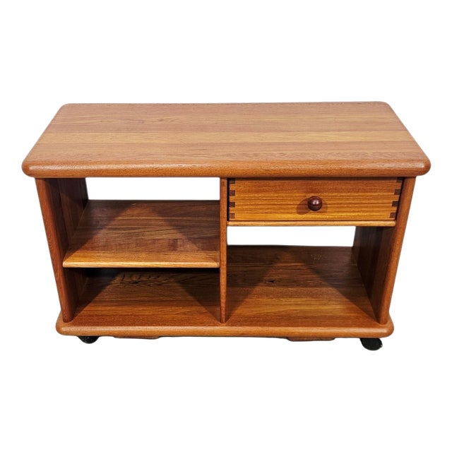 Scandinavian Teak TV Hi-Fi Cabinet, 1970s For Sale
