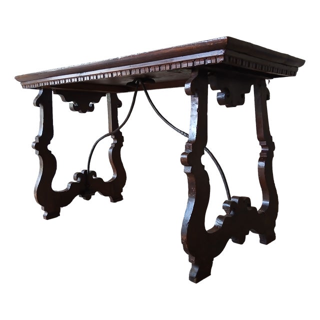 Antique Refectory Table, 1600s For Sale