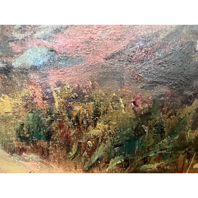 Late 20th Century Jan Prochazka (Czech, b.1957) Vintage Original Landscape Oil Painting , Framed For Sale - Image 10 of 11