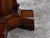 Brown Italian 19th Century Walnut Side Table with Octagonal Top and Pedestal Base For Sale - Image 8 of 12