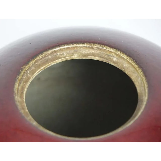 Chinese 18th Century Antique Chinese Porcelain Jar with lid " Marking on the Bottom For Sale - Image 3 of 6