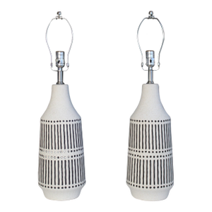 Mid 20th Century Gerald Thurston Style Table Lamps.