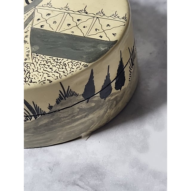 1960s 1960s Kashmiri Papier-Mâché Trinket Box For Sale - Image 5 of 14