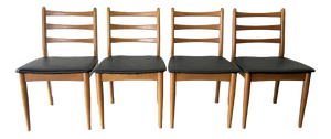 Mid-Century Dining Chairs from Schreiber Furniture, Set of 4