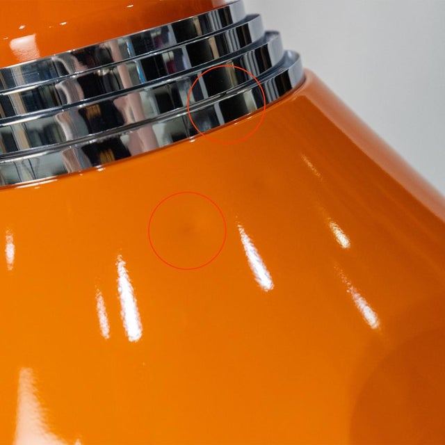 Red Scone Pendant Lamp by Kazuo Motozawa for Staff, 1970s For Sale - Image 9 of 11