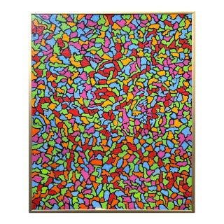 Original 1988 Painting by J. Zizabin 16 X 20 For Sale