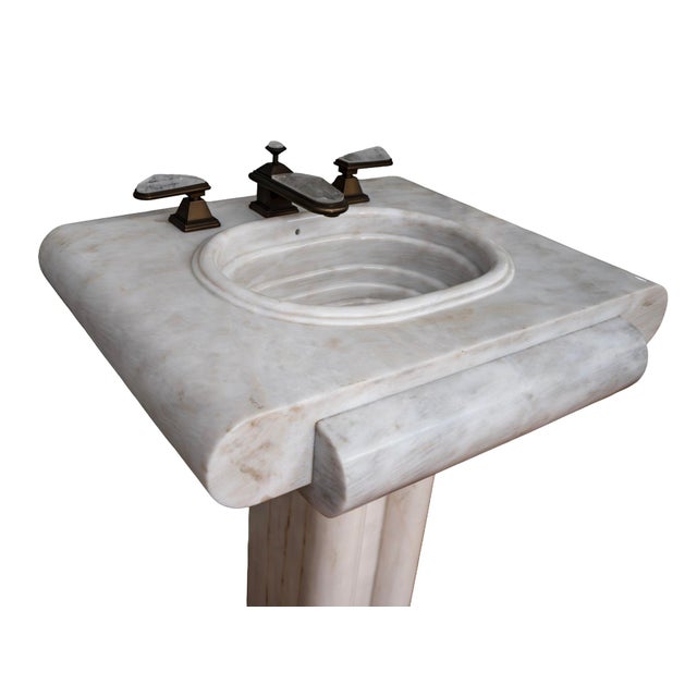 Sherle Wagner Art Deco Pedestal For Sale - Image 4 of 4