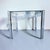 Vintage mid-century modern lucite and glass side table. Unique minimalist piece, made up of glass top, lucite frame and...