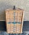 Mid 20th Century Mid 20th-Century Bamboo & Rattan Carrier Basket For Sale - Image 5 of 13