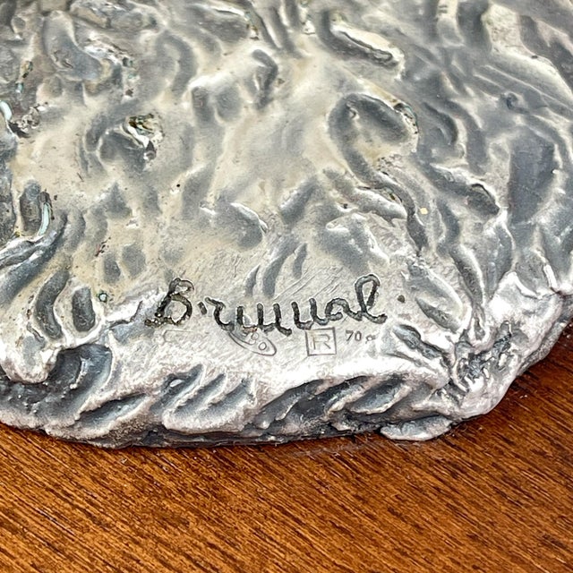 Vintage Silver Sculpture of Racing Greyhounds by Angelo Schiavon, Italy, 1950s For Sale - Image 6 of 15