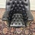 Classic English Chesterfield Desk Chair in Black For Sale - Image 6 of 8