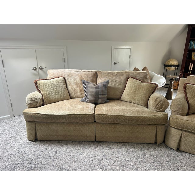 Hancock & Moore Velvet Sofas (2) For Sale - Image 13 of 18