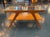 Mid 20th Century Mid Century Modern Italian Walnut and Glass Coffee Table For Sale - Image 5 of 5