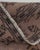 1970s Vintage Handmade Wool Cotton Brown Area Rug For Sale - Image 9 of 12