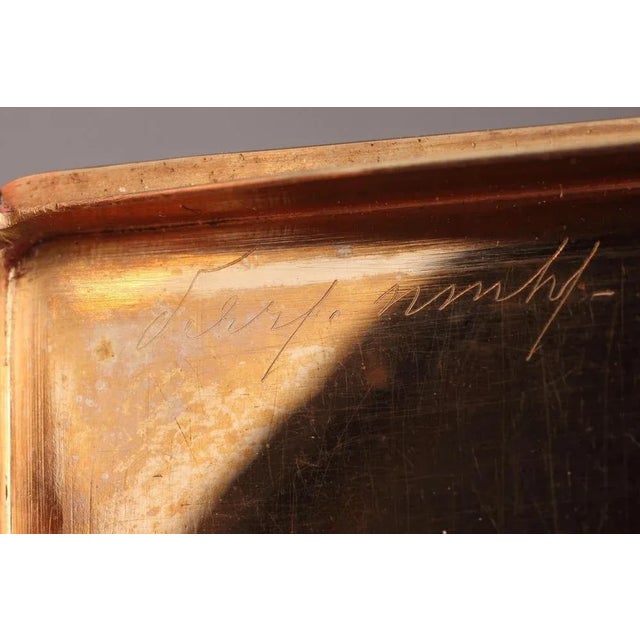 Black Swiss Enamelled Gold Box, Late 18th Century For Sale - Image 8 of 10