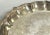 Silver Vintage International Silver Co. Silverplate Footed Tray For Sale - Image 8 of 12