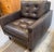 Design Plus Gallery presents the Petrie Leather Chair, from Crate & Barrel. A modern classic with the timelessness of mid-...