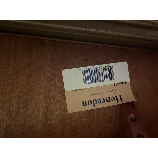 Chippendale Vintage Henredon Carved Dining Table for 10 With 2 Silverware Drawers For Sale - Image 3 of 5