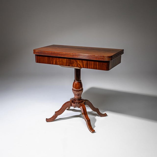 Wood Antique German Game Table For Sale - Image 7 of 7