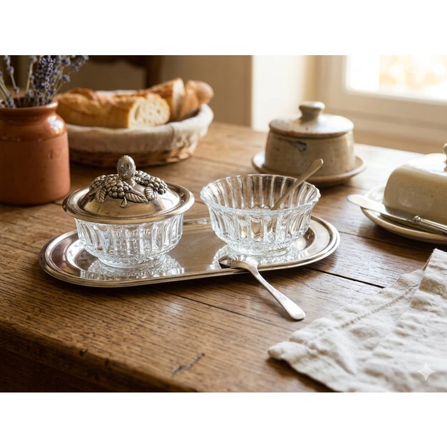 A charming, classic, timeless, and retro set that will add an elegant touch to your breakfasts or brunches and is easy to...