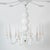Opaline Murano Glass Chandelier from Venini, 1950s For Sale - Image 4 of 4