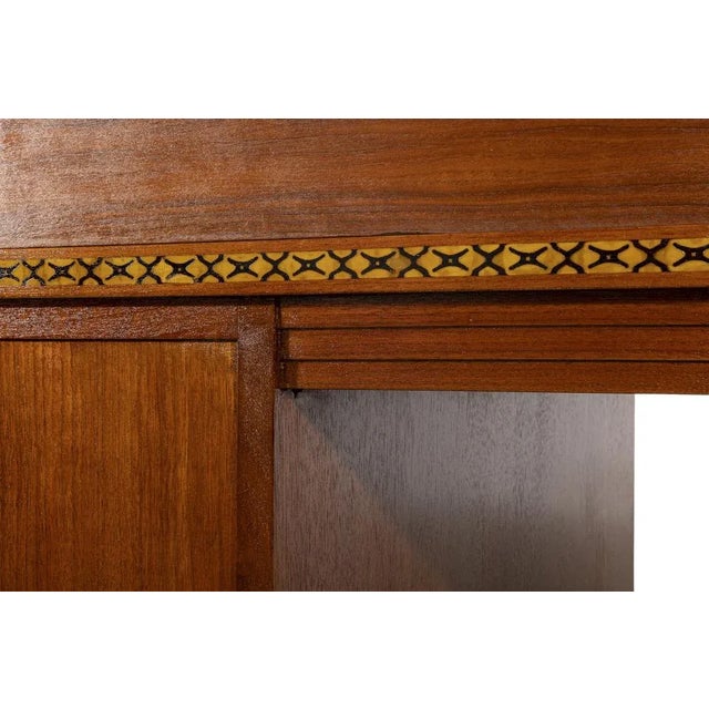 Brown Desk by Matthias Feller for M. Ballin München, 1912 For Sale - Image 8 of 13