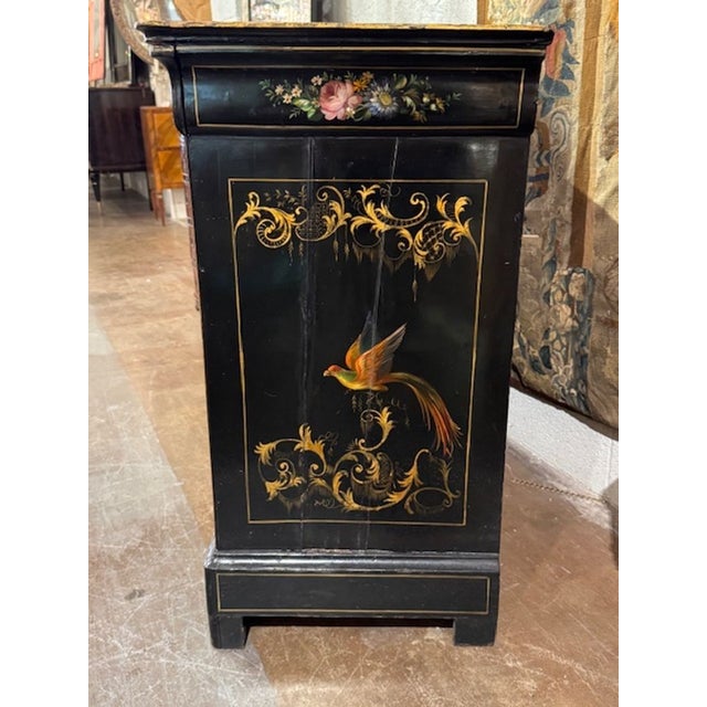 Rare 19th Century Painted Louis Philippe Commode For Sale - Image 4 of 7