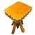 Wood 1950s Restored MCM Hawaiian Split Bamboo Side Drinks Table W/ Koa Wood Top For Sale - Image 7 of 9