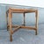 Vintage Boho Chic Rattan Square Glass Top Dining Table For Sale - Image 4 of 5