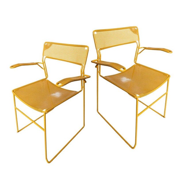 Sultana dining chairs attributed to Arrben, Italy, circa 1980s. This architectural post-modern design features tubular...