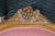 Pink Antique Victorian American Empire Serpentine Walnut Pink Camelback Sofa Loveseat For Sale - Image 8 of 15