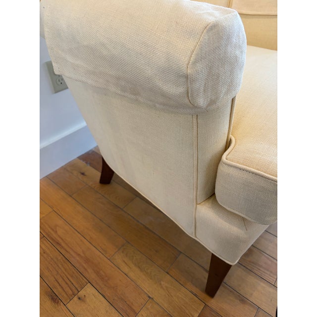 Maine Cottage Wingback Chair For Sale In Boston - Image 6 of 8